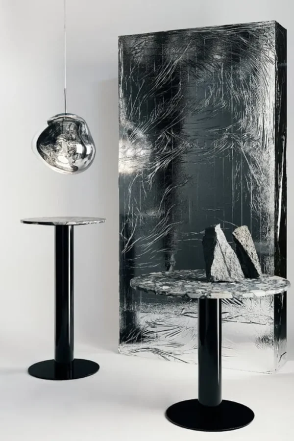 Pilke Lights Deckenleuchten-Tom Dixon Melt LED Pendelleuchte, Chrom