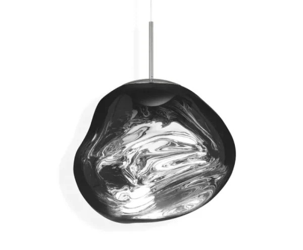 Pilke Lights Deckenleuchten-Tom Dixon Melt LED Pendelleuchte, Chrom