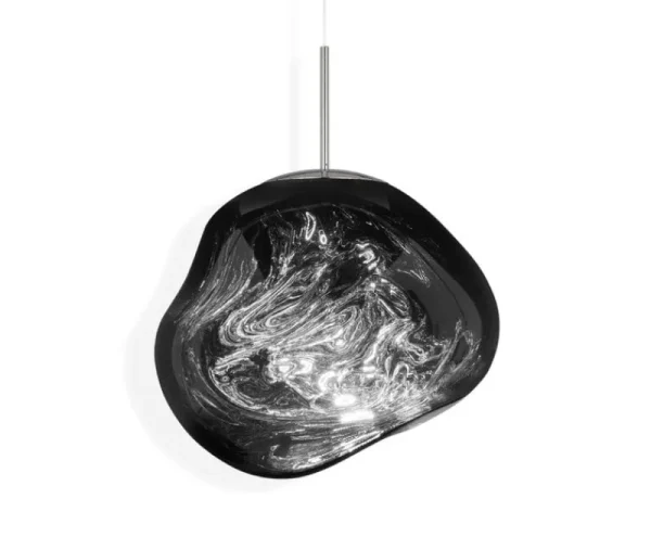 Pilke Lights Deckenleuchten-Tom Dixon Melt LED Pendelleuchte, Chrom
