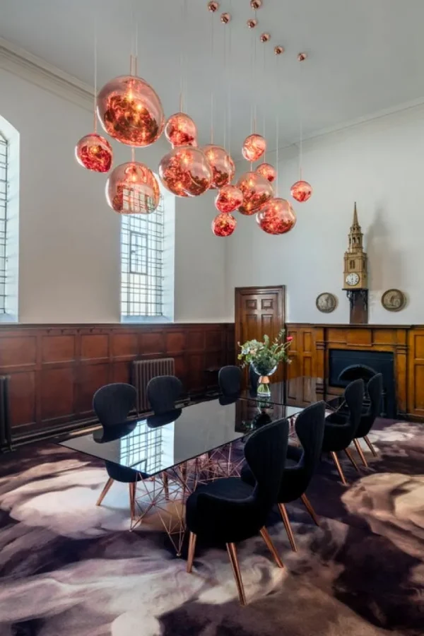 Tom Dixon Deckenleuchten-Melt LED-Pendelleuchte, Kupfer