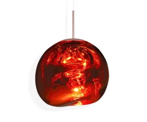 Tom Dixon Deckenleuchten-Melt LED-Pendelleuchte, Kupfer