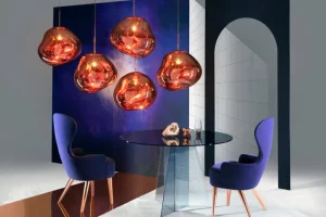 Tom Dixon Deckenleuchten-Melt LED-Pendelleuchte, Kupfer