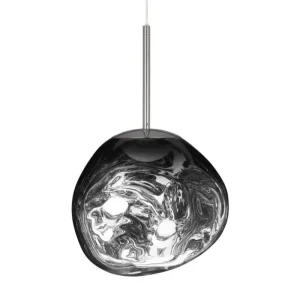 Tom Dixon Deckenleuchten-Melt Mini LED Pendelleuchte, Chrom