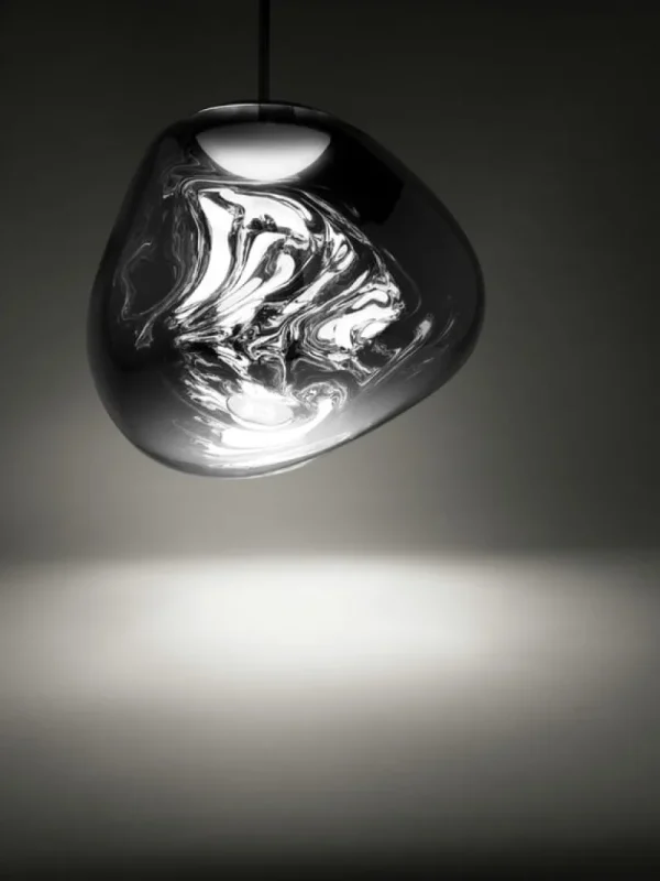 Tom Dixon Deckenleuchten-Melt Mini LED Pendelleuchte, Chrom