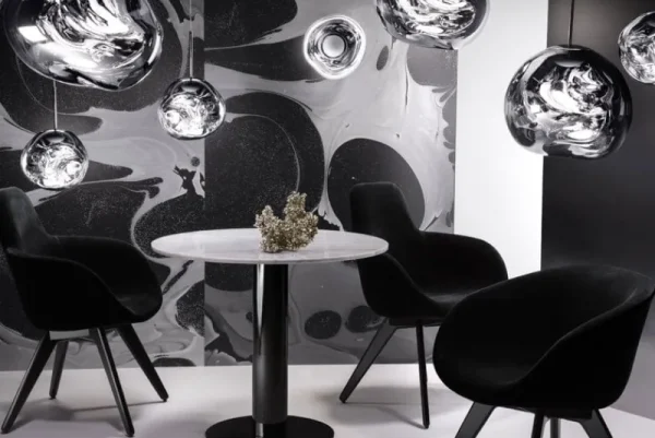 Tom Dixon Deckenleuchten-Melt Mini LED Pendelleuchte, Chrom
