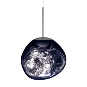 Tom Dixon Deckenleuchten-Melt Mini LED-Pendelleuchte, Rauchgrau