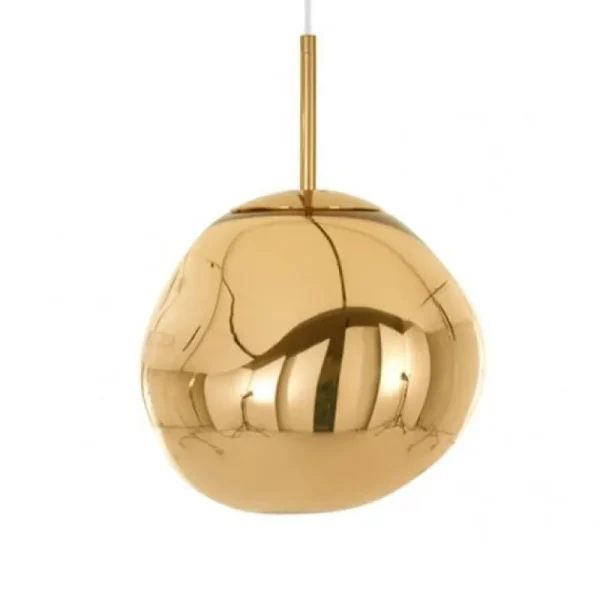 Tom Dixon Deckenleuchten-Melt Mini LED-Pendelleuchte, Gold