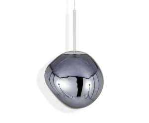 Tom Dixon Deckenleuchten-Melt Mini LED-Pendelleuchte, Rauchgrau