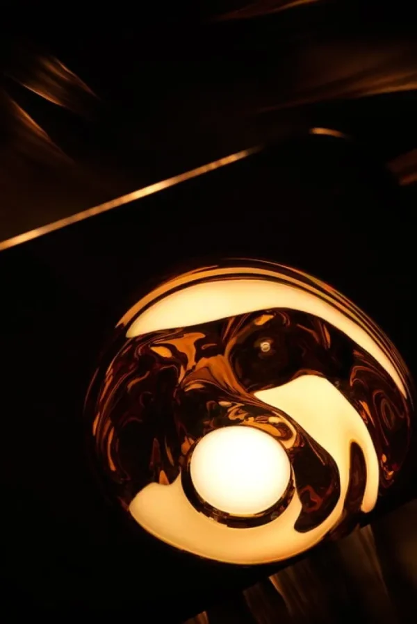 Tom Dixon Deckenleuchten-Melt Mini LED-Pendelleuchte, Gold