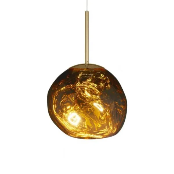 Tom Dixon Deckenleuchten-Melt Mini LED-Pendelleuchte, Gold