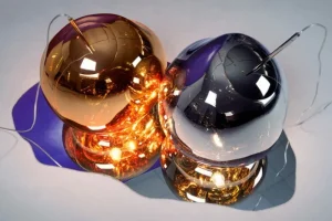 Tom Dixon Deckenleuchten-Melt Mini LED-Pendelleuchte, Gold