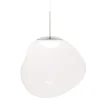 Nemo Lighting Deckenleuchten-Tom Dixon Melt Pendelleuchte, LED, Opal - Silber