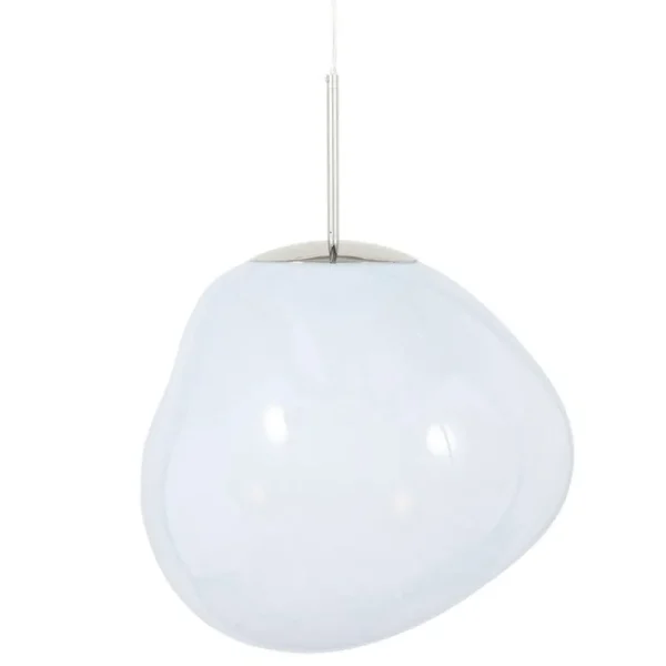 Nemo Lighting Deckenleuchten-Tom Dixon Melt Pendelleuchte, LED, Opal - Silber