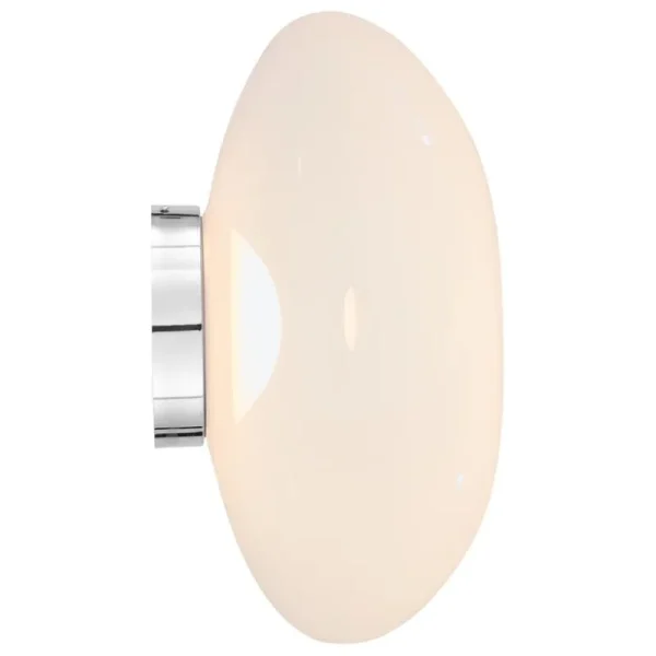 Tekna Wandleuchten-Tom Dixon Melt Surface LED Wandleuchte, Opal - Silber