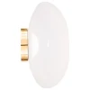 Nemo Lighting Wandleuchten-Tom Dixon Melt Surface LED Wandleuchte, Opal - Gold