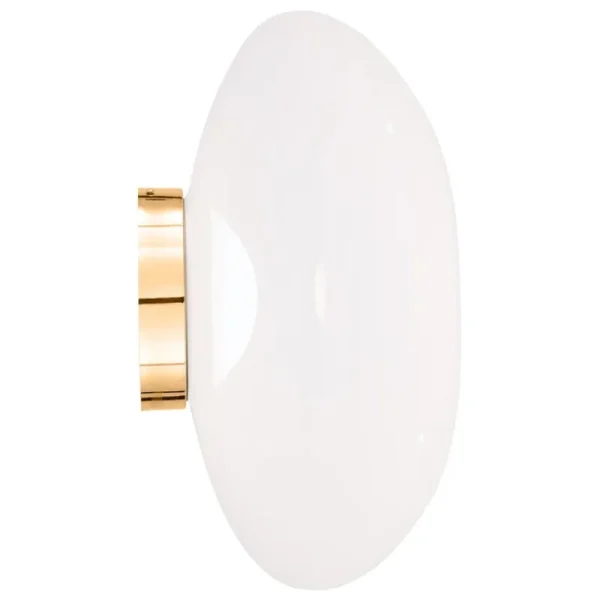 Nemo Lighting Wandleuchten-Tom Dixon Melt Surface LED Wandleuchte, Opal - Gold