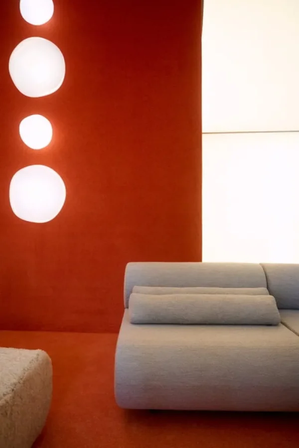 Nemo Lighting Wandleuchten-Tom Dixon Melt Surface LED Wandleuchte, Opal - Gold