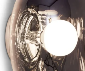 Pholc Wandleuchten-Tom Dixon Melt Surface LED-Wandleuchte, Rauch