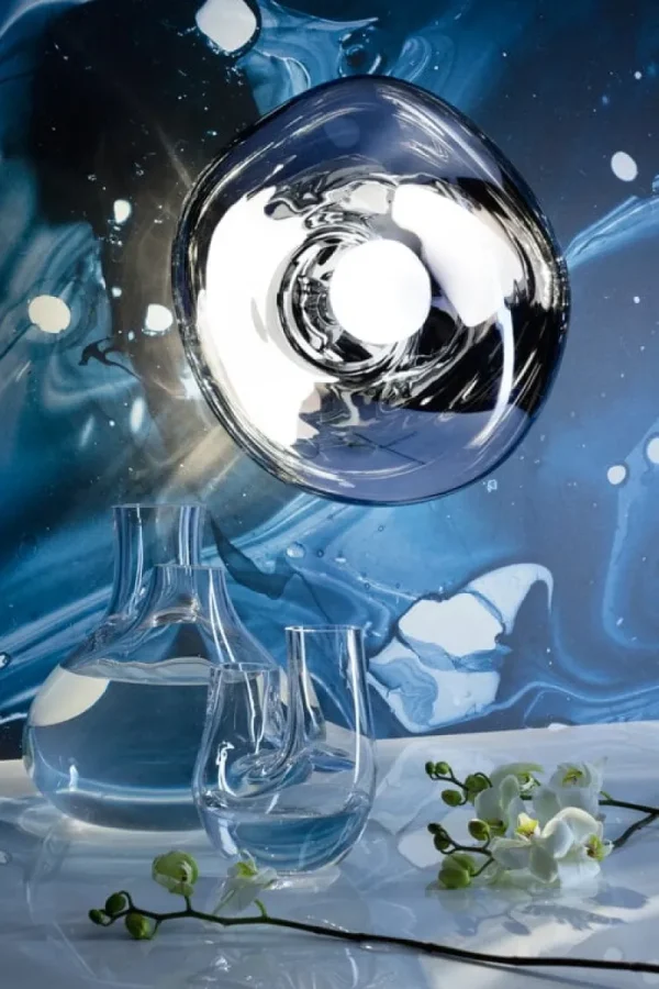 Pholc Wandleuchten-Tom Dixon Melt Surface LED-Wandleuchte, Rauch