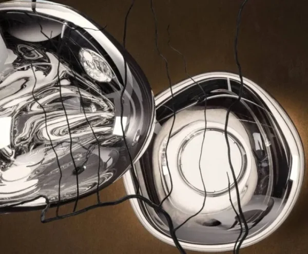 Pholc Wandleuchten-Tom Dixon Melt Surface LED-Wandleuchte, Rauch