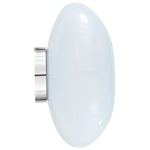 Tekna Wandleuchten-Tom Dixon Melt Surface LED Wandleuchte, Opal - Silber