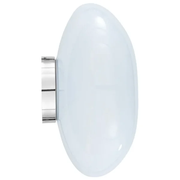Tekna Wandleuchten-Tom Dixon Melt Surface LED Wandleuchte, Opal - Silber