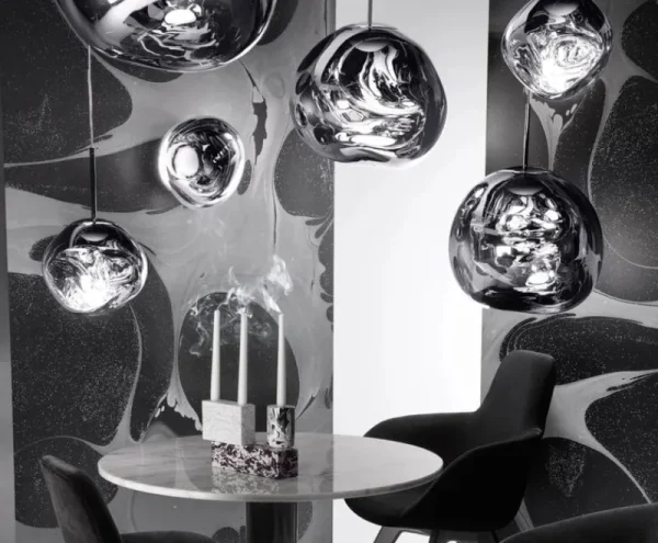 Pholc Wandleuchten-Tom Dixon Melt Surface LED-Wandleuchte, Rauch