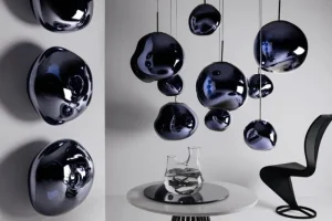 Pholc Wandleuchten-Tom Dixon Melt Surface LED-Wandleuchte, Rauch