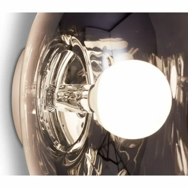 Pholc Wandleuchten-Tom Dixon Melt Surface LED-Wandleuchte, Rauch