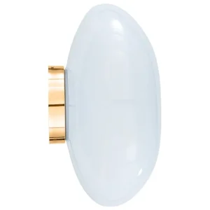 Nemo Lighting Wandleuchten-Tom Dixon Melt Surface LED Wandleuchte, Opal - Gold