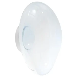 Tekna Wandleuchten-Tom Dixon Melt Surface LED Wandleuchte, Opal - Silber