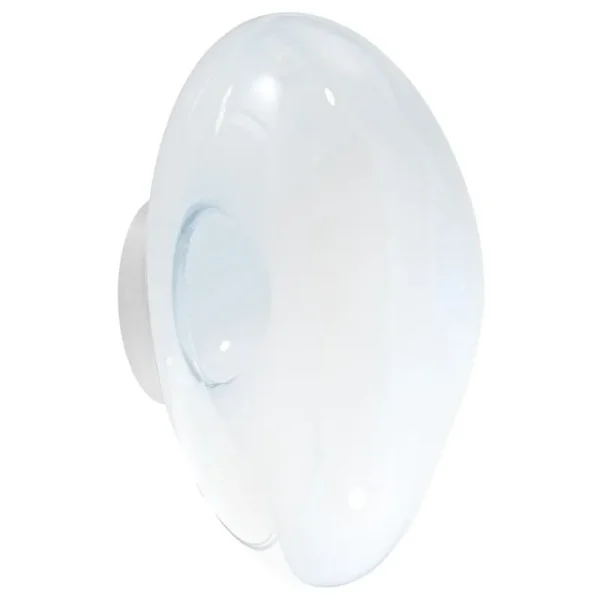 Tekna Wandleuchten-Tom Dixon Melt Surface LED Wandleuchte, Opal - Silber
