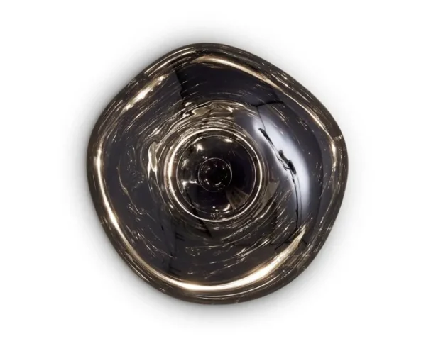 Pholc Wandleuchten-Tom Dixon Melt Surface LED-Wandleuchte, Rauch