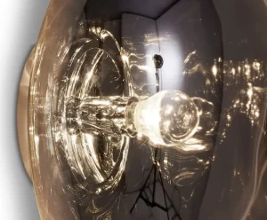 Pholc Wandleuchten-Tom Dixon Melt Surface LED-Wandleuchte, Rauch