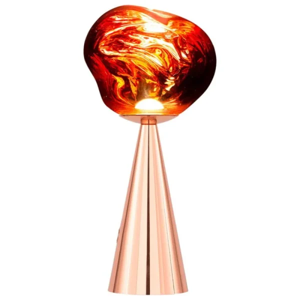 Tom Dixon Außenbeleuchtung | Tischlampen^Melt tragbare LED-Tischleuchte, Kupfer