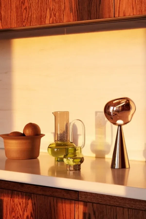 Tom Dixon Außenbeleuchtung | Tischlampen^Melt tragbare LED-Tischleuchte, Kupfer