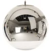 Tom Dixon Deckenleuchten-Mirror Ball LED Pendelleuchte, 50 cm, Silber