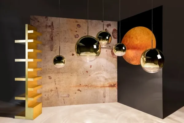 Tom Dixon Deckenleuchten-Mirror Ball LED Pendelleuchte, 50 cm, Silber