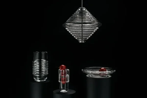 Tom Dixon Deckenleuchten-Press Cone LED Pendelleuchte, 2700 K, klar