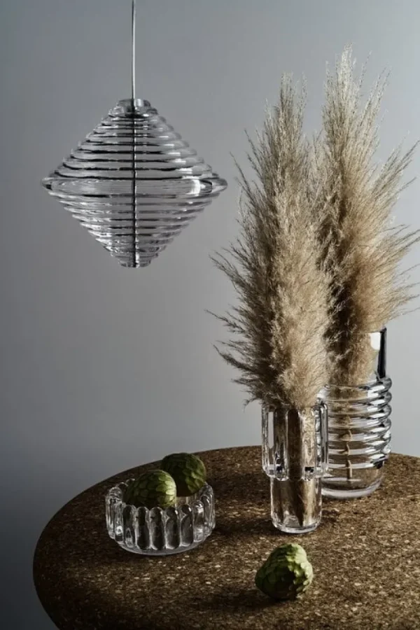 Tom Dixon Deckenleuchten-Press Cone LED Pendelleuchte, 2700 K, klar