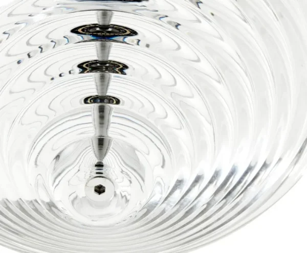 Tom Dixon Deckenleuchten-Press Cone LED Pendelleuchte, 2700 K, klar