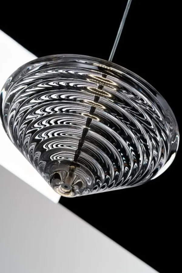 Tom Dixon Deckenleuchten-Press Cone LED Pendelleuchte, 2700 K, klar