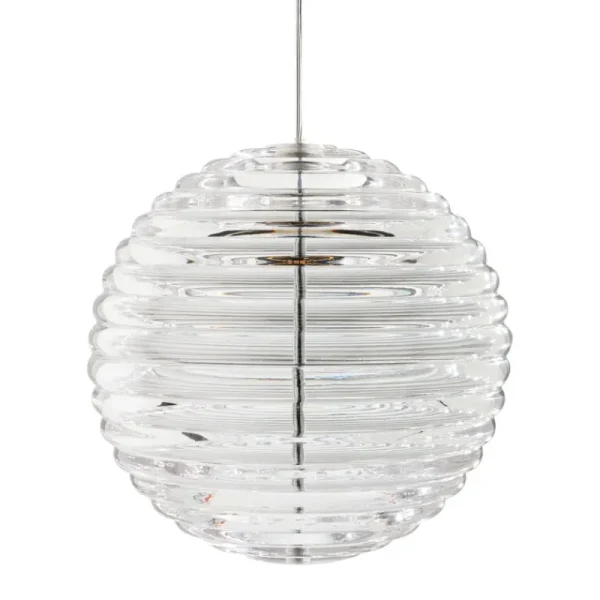 Tom Dixon Deckenleuchten-Press Sphere LED Pendelleuchte, 2700 K, klar