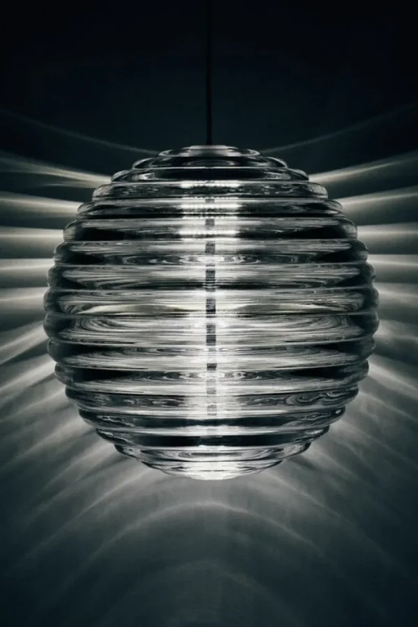 Tom Dixon Deckenleuchten-Press Sphere LED Pendelleuchte, 2700 K, klar