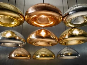 Tom Dixon Deckenleuchten-Void LED Pendelleuchte, Kupfer