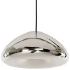 Verpan Deckenleuchten-Tom Dixon Void LED-Pendelleuchte, Edelstahl