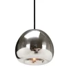 LYFA Deckenleuchten-Tom Dixon Void Mini LED-Pendelleuchte, Edelstahl