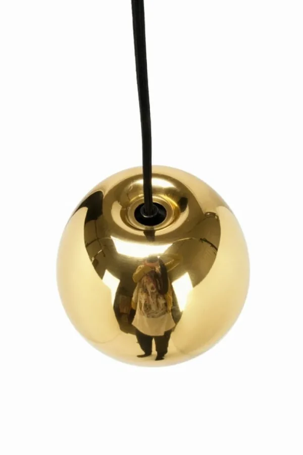 Marset Deckenleuchten-Tom Dixon Void Mini LED-Pendelleuchte, Messing