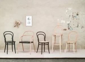 TON Sitzgelegenheiten-Chair 14, schwarz