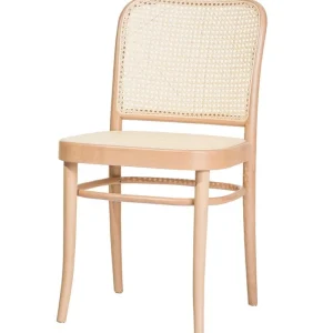 Vitra Sitzgelegenheiten-TON Stuhl 811, Rattan - Buche